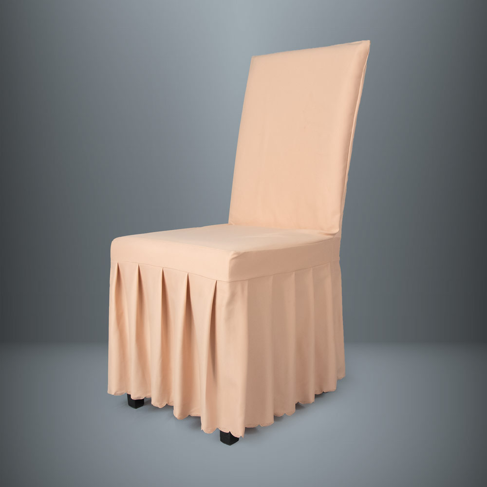 Begoodtex Inherent Flame Retardant Stretch Spandex Wedding Banquet Chair Skirt Cover