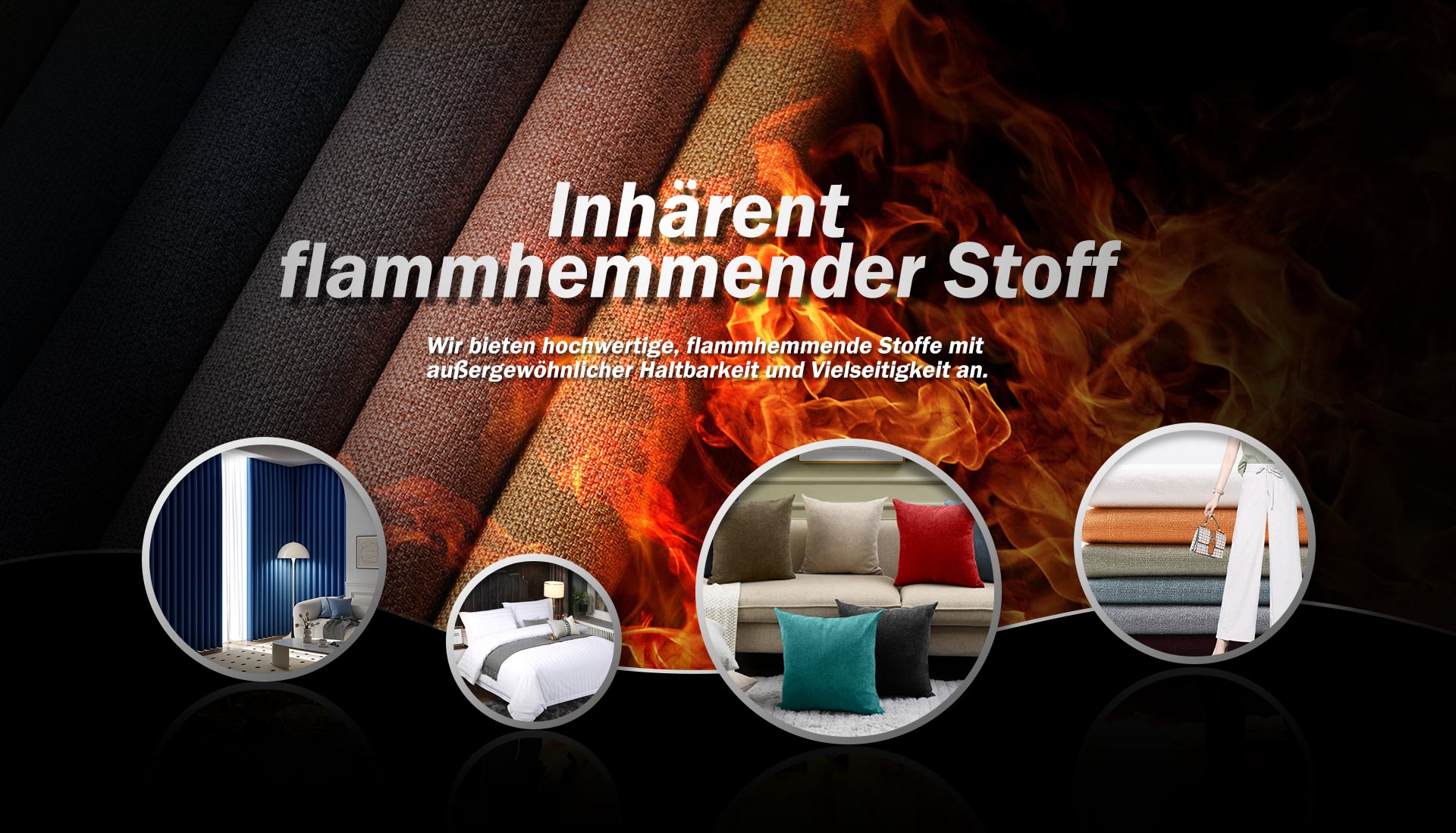 Feuerhemmender Stoff