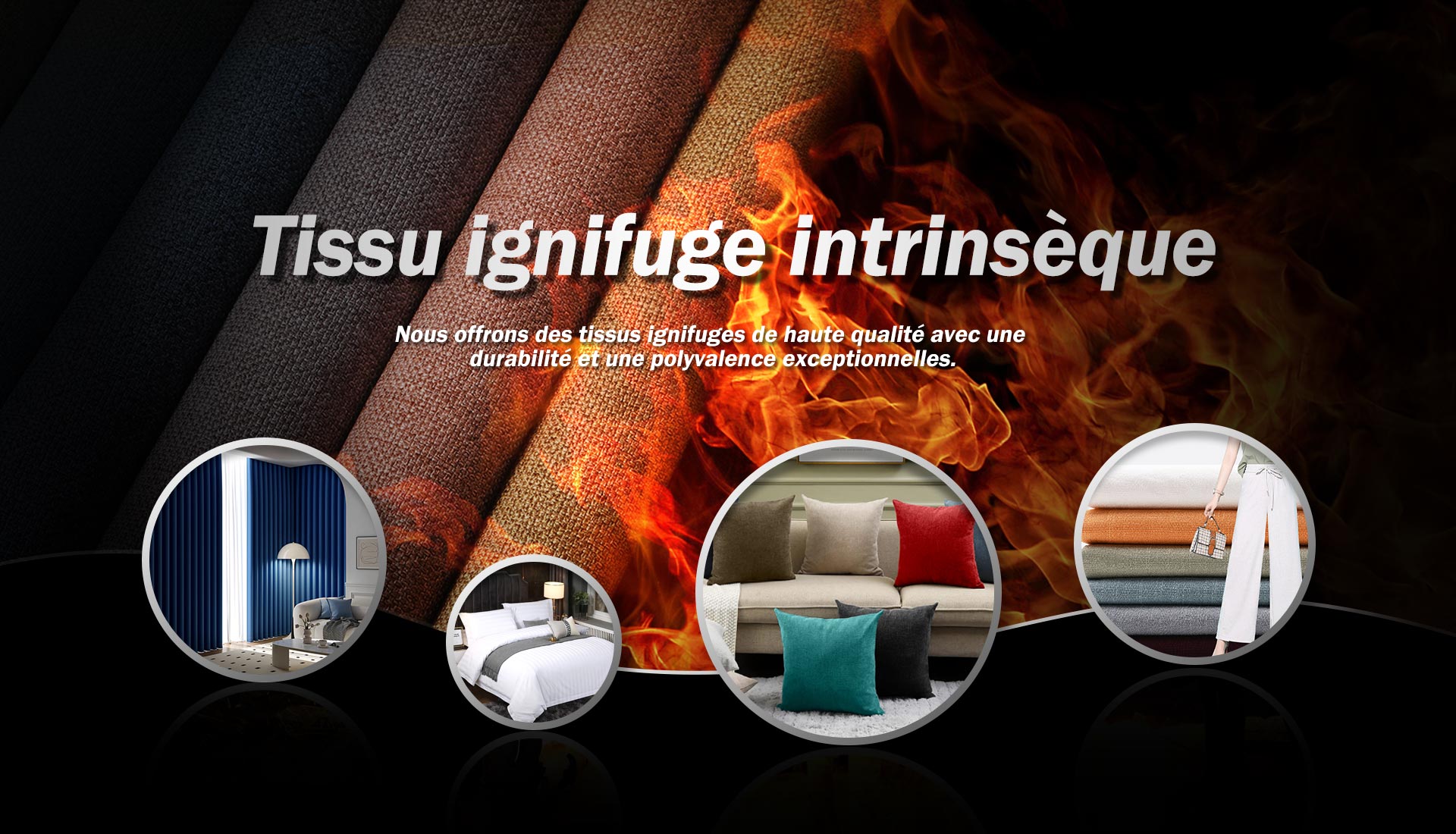 Tissu ignifuge