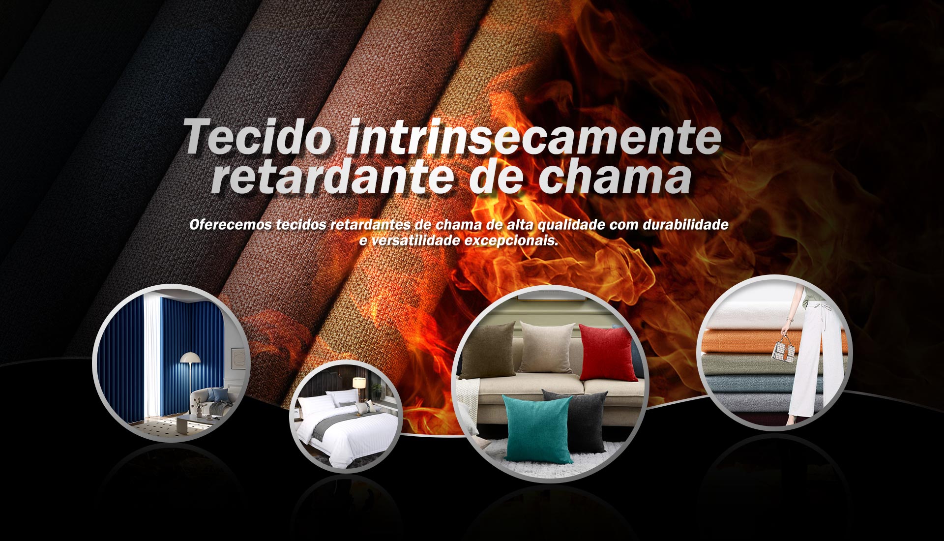 Tecido retardador de fogo