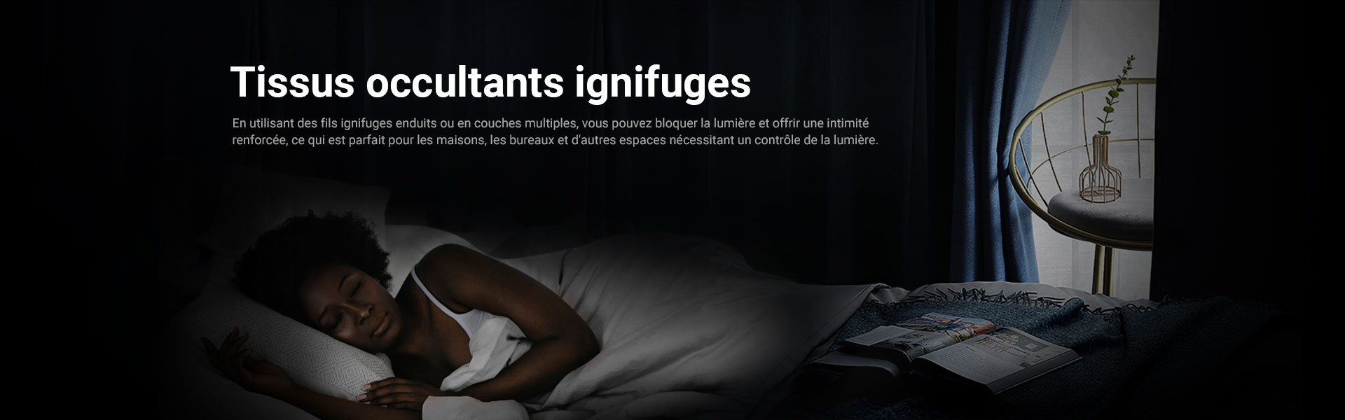 tissu d&#39;occasion ignifuge de la flamme