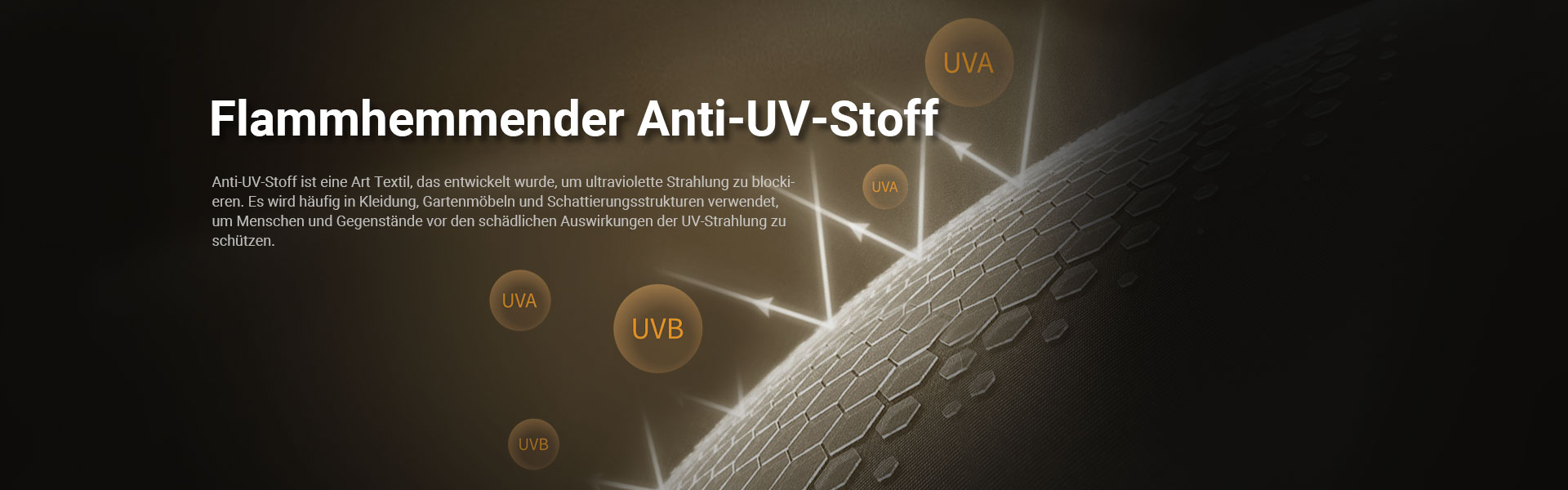 UV-resistenter Stoff