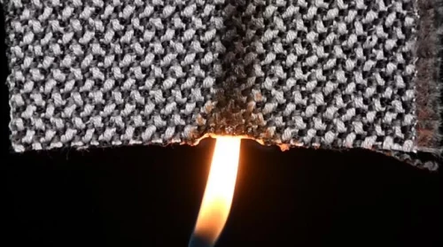 Ignifuge de flamme-laine-fabric-1