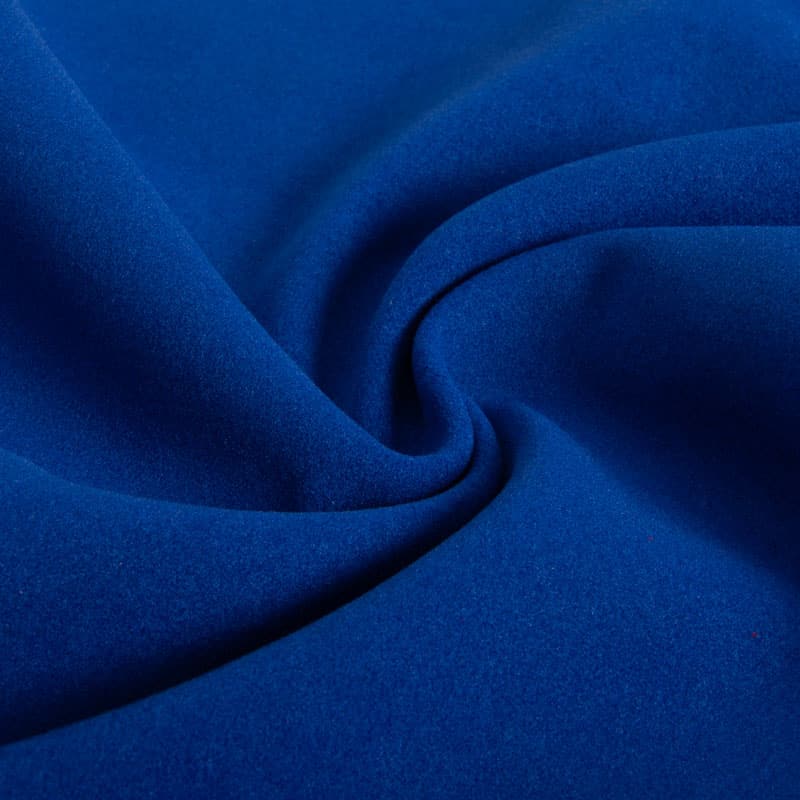 Flame-Retardant Brushed Warp Knitted Fabric, Black, 520 g/m²