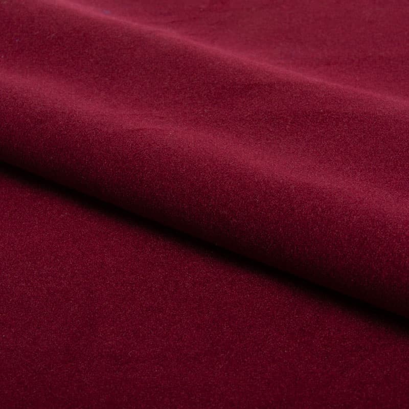 Flame-Retardant Brushed Warp Knitted Fabric, Black, 520 g/m²