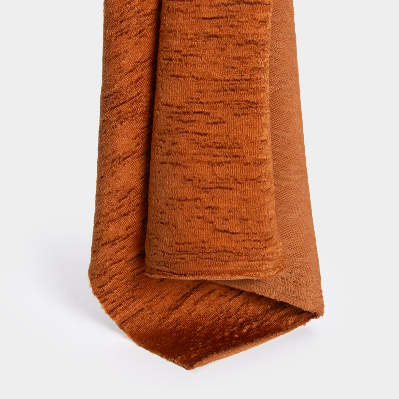 Fire-Resistant Silk Willow Jacquard Fabric with Embossed Branch Pattern