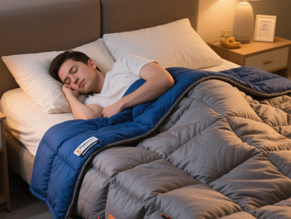 Flame retardant weighted blanket(1)