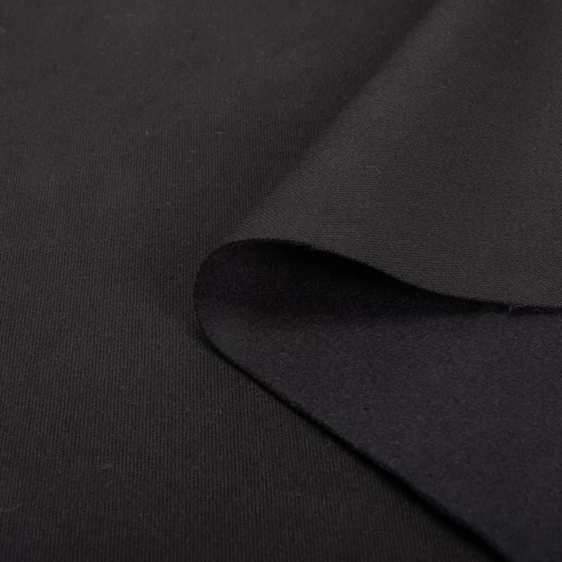 High-Performance Black Flame Retardant Single-Sided Napped Fabric