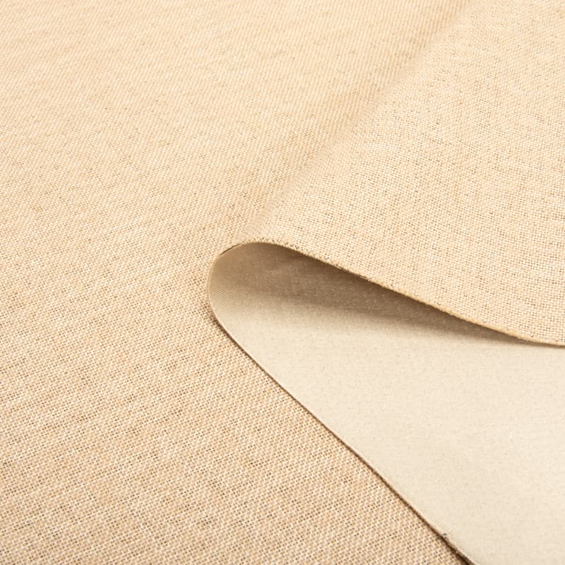 Fire Retardant Imitation Linen Blackout Fabric for Curtain