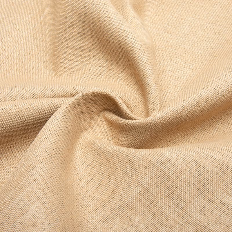 Fire Retardant Imitation Linen Blackout Fabric for Curtain