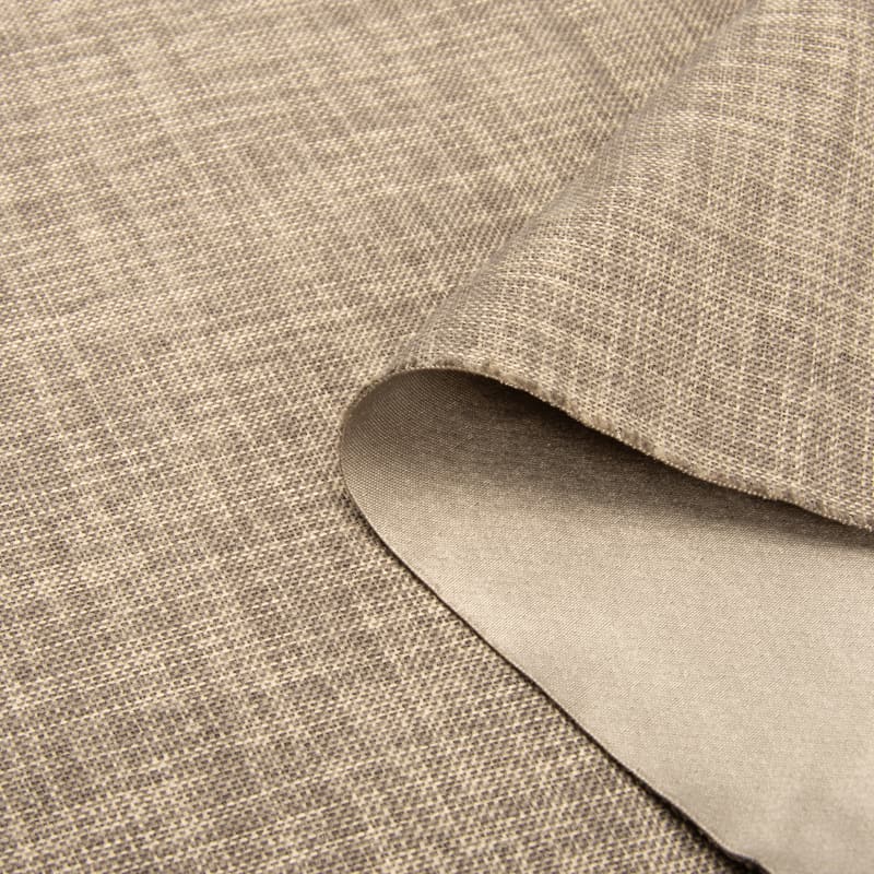 Fire Retardant Imitation Linen Blackout Fabric for Curtain