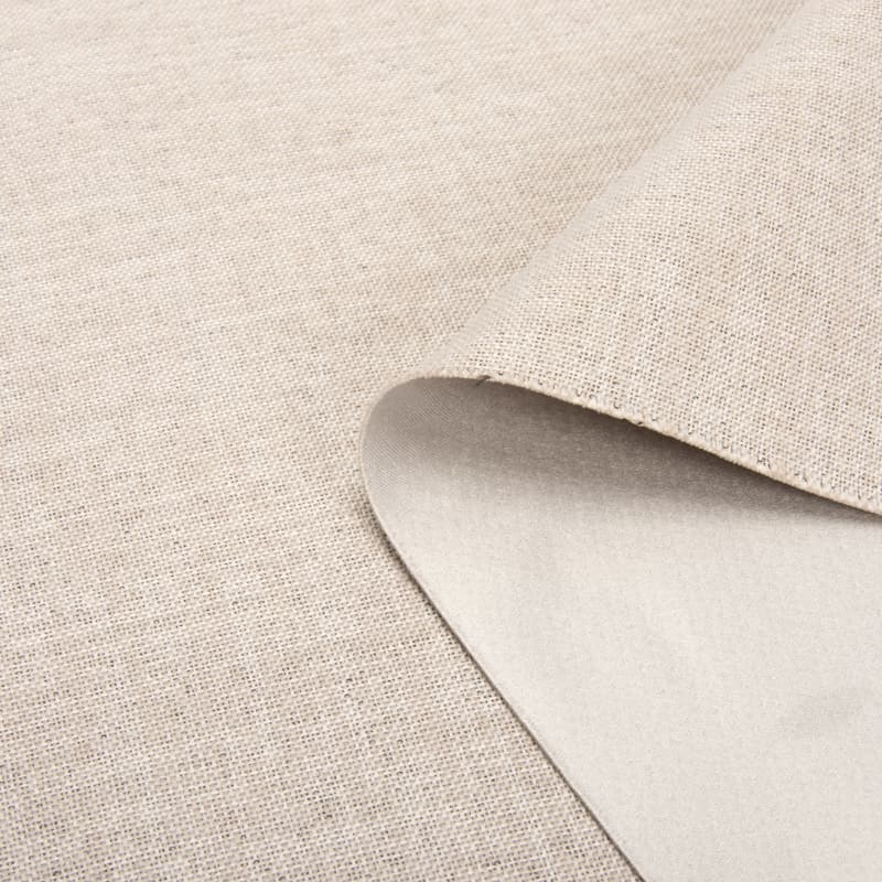 Fire Retardant Imitation Linen Blackout Fabric for Curtain