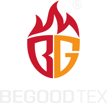 logotipo de Begodtex blanco